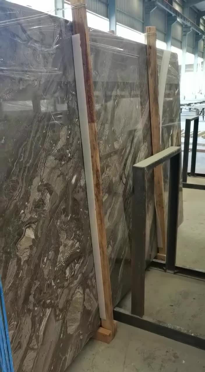 New Venice Brown Marble Slab In China Stone Market