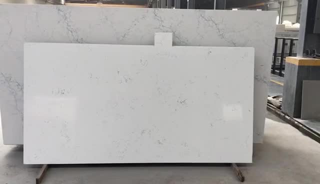 Artificial Quartz Bianco Carrara Slabs And Tiles