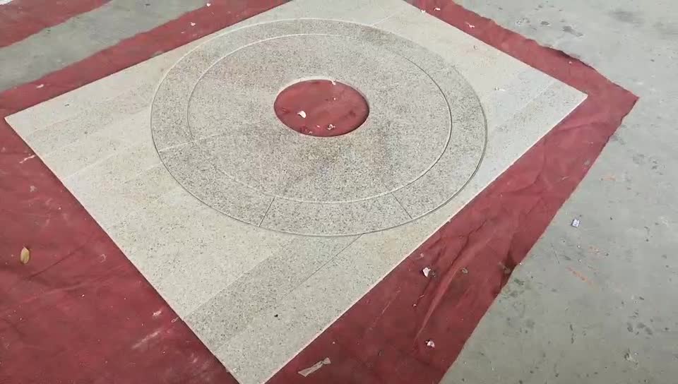 High Quality Natural Granite Slabs Rust Tile Used For Pool