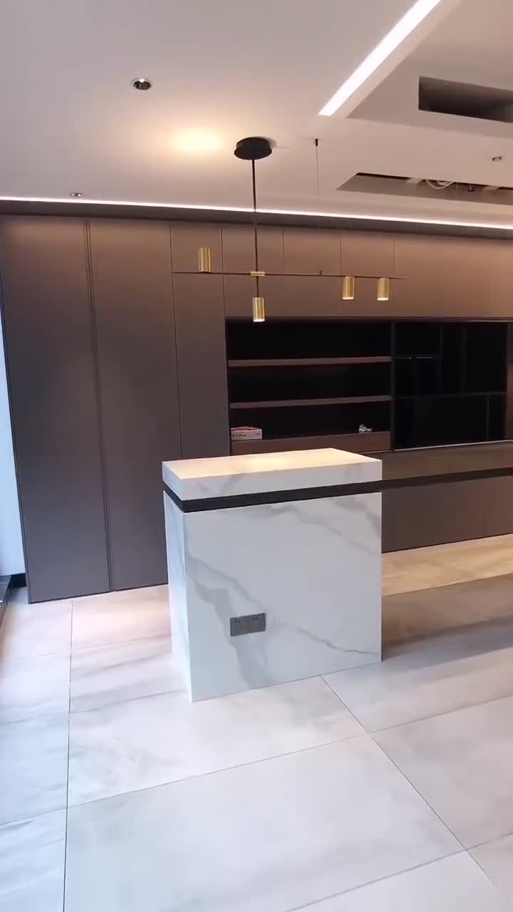 Artificial Stone Sintered Stone Bathroom Vanity Tops