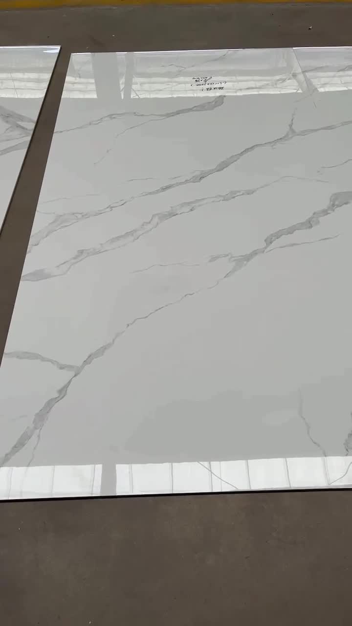 Chinese Hemus White Artificial Stone Porcelain Slab For Wall