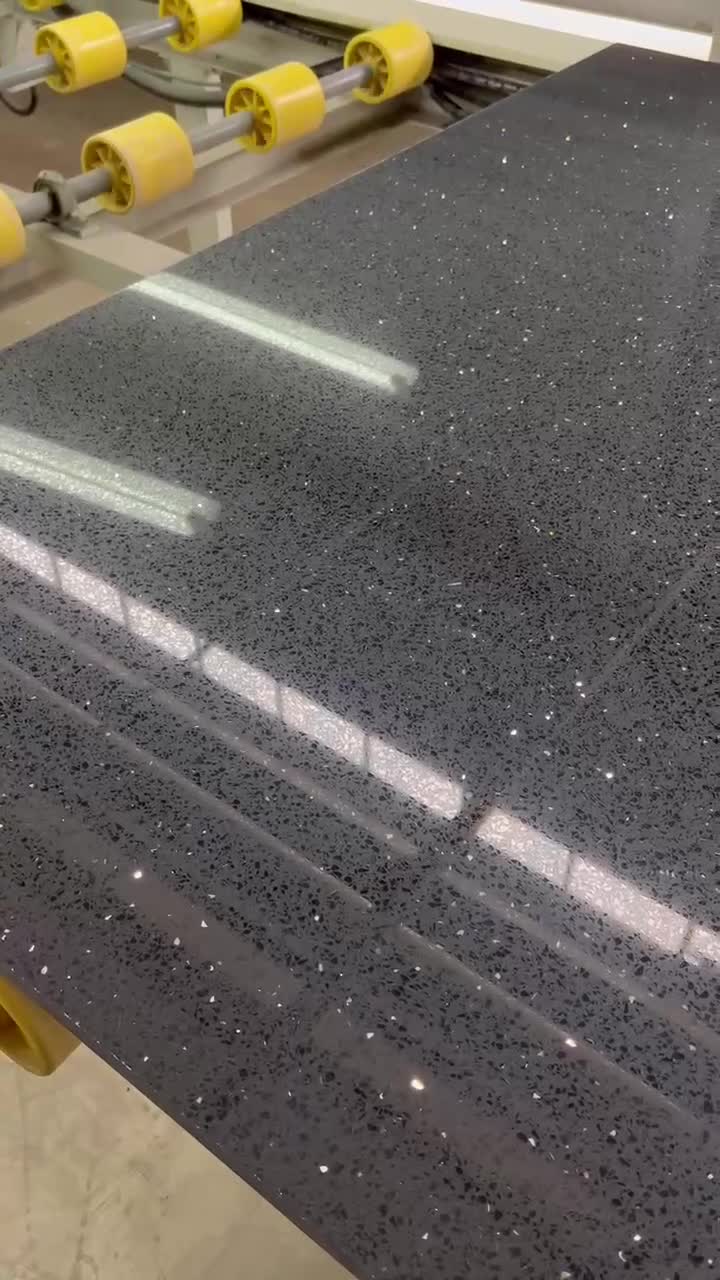 Quartz Stone Black Calacatta Slabs
