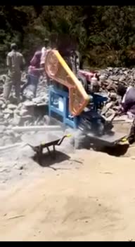 Diesel Engine Jaw Crusher