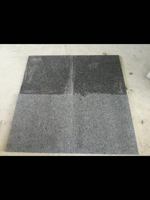 G654 Dark Grey Panda Granite Tiles For Sale