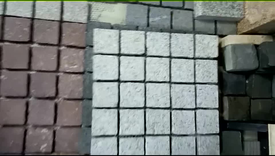 G684 Black Granite Paving Stone Covering Walkway