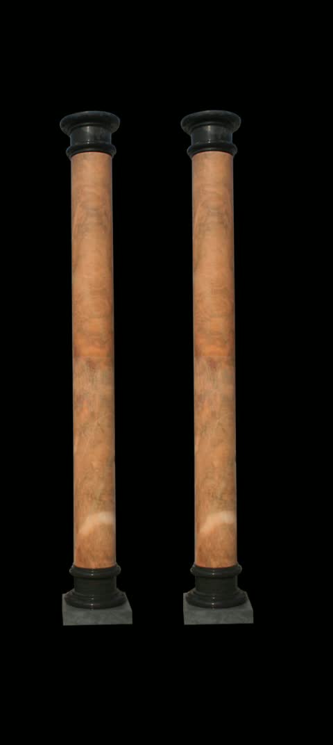 Top Quality Pure White Marble Roman & Rome Columns Pillars