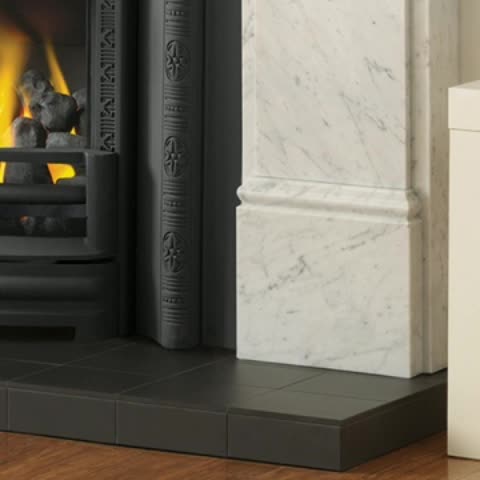 White Marble Handcraft Carved Fireplace Decorating