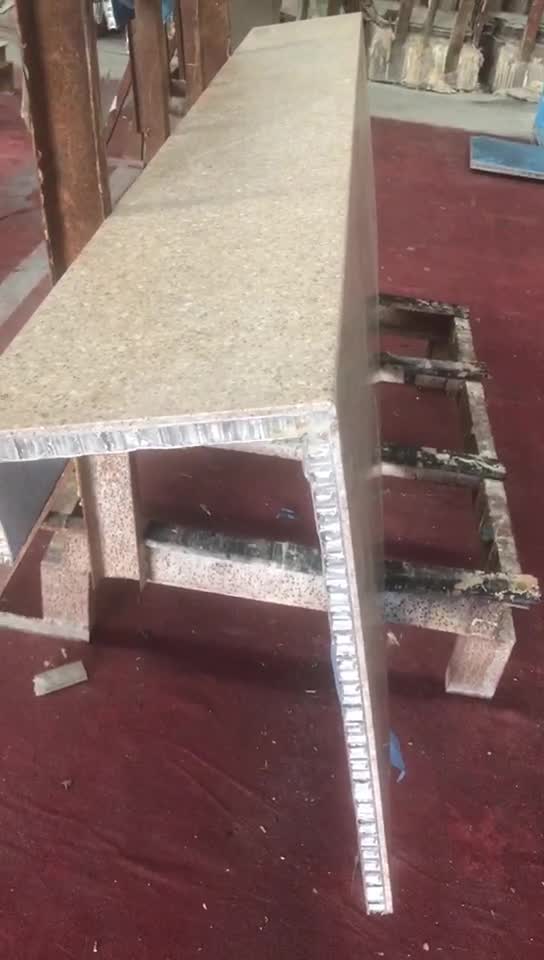 Ruststone Pillar Aluminum Honeycomb Backed For Exterior