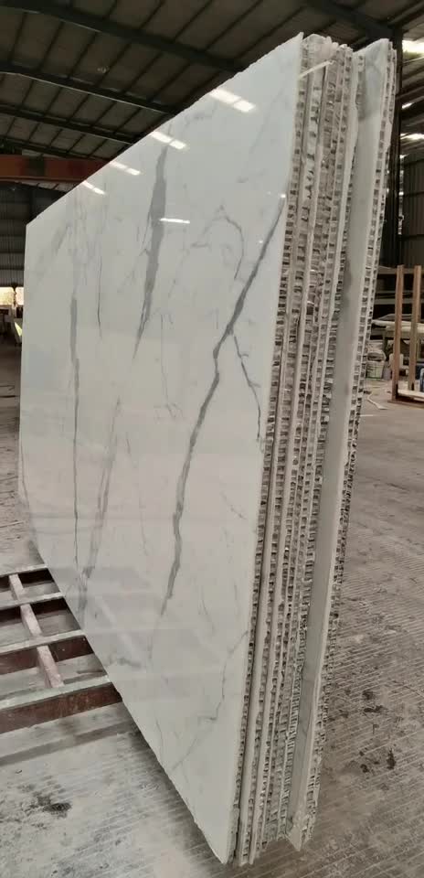 Ultra-Thin Stone Veneer Aluminum Honeycomb Glass Panel