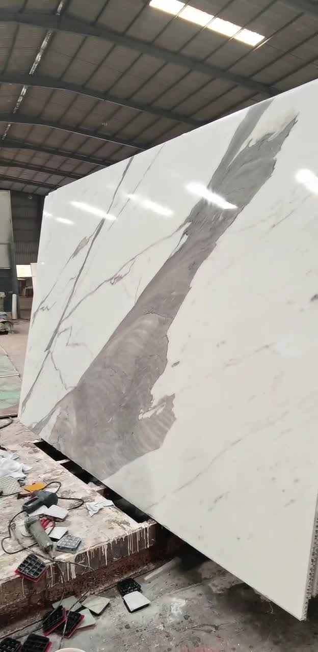 White Marble Honeycomb Panel Light Backlit Tile