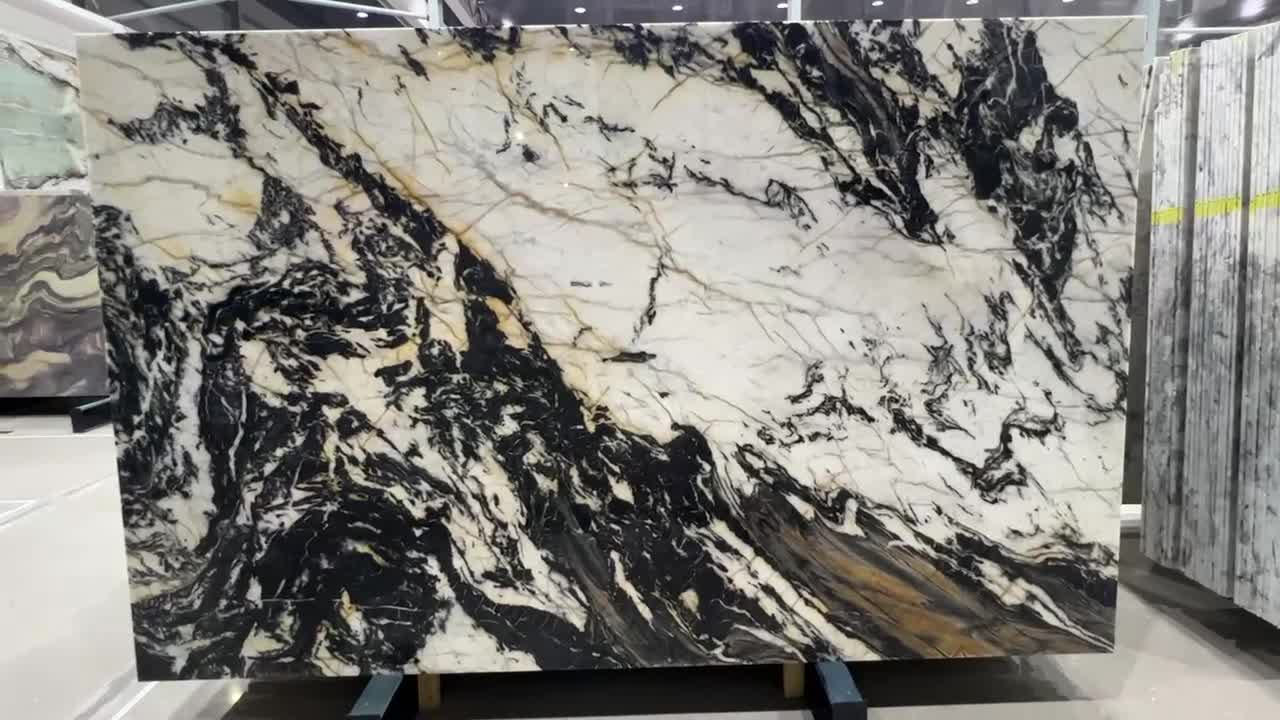 Polished Crystal Tiffany White Quartzite Slab