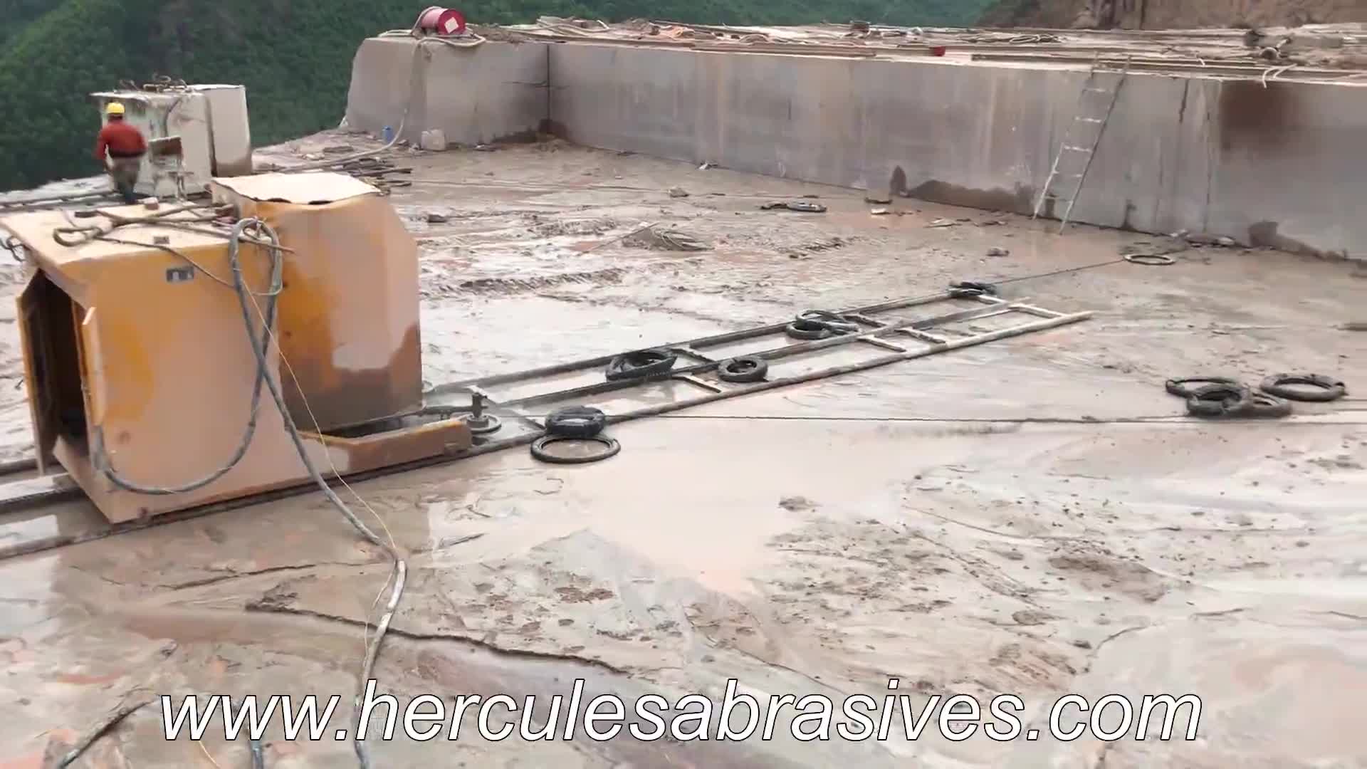 QCSJ-75 Quarrying Wire Saw Machine For Marble Granite