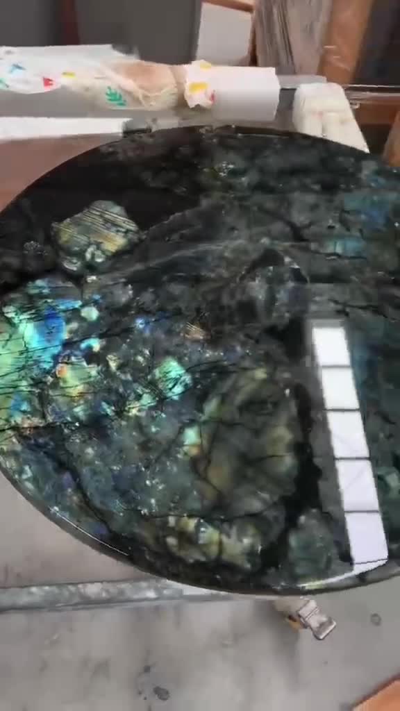 Natural Luxury Labradorite Blue Granite Slabs And Tiles