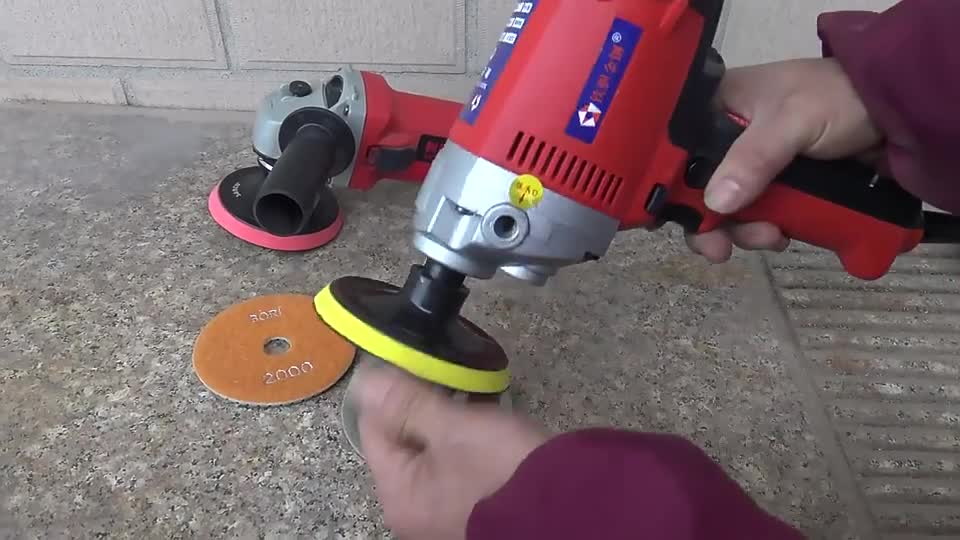 Resistance 3 Steps Round Granite Polishing Pads