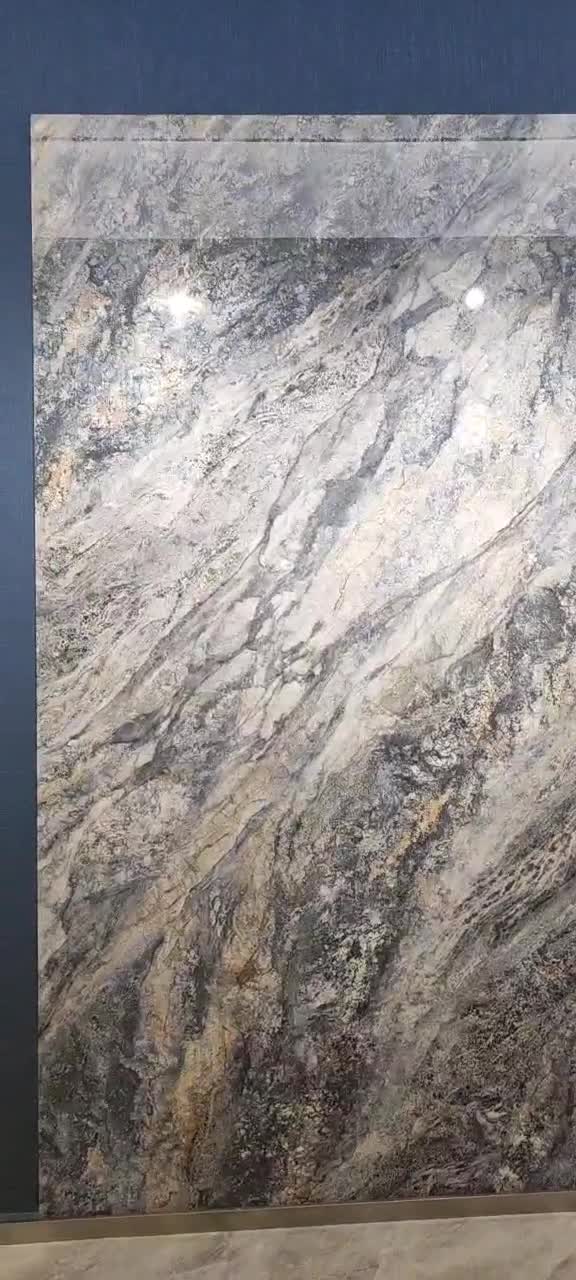 1600*2800MM  GLOSSY  BLUE WANAKA  PORCELAIN SLAB