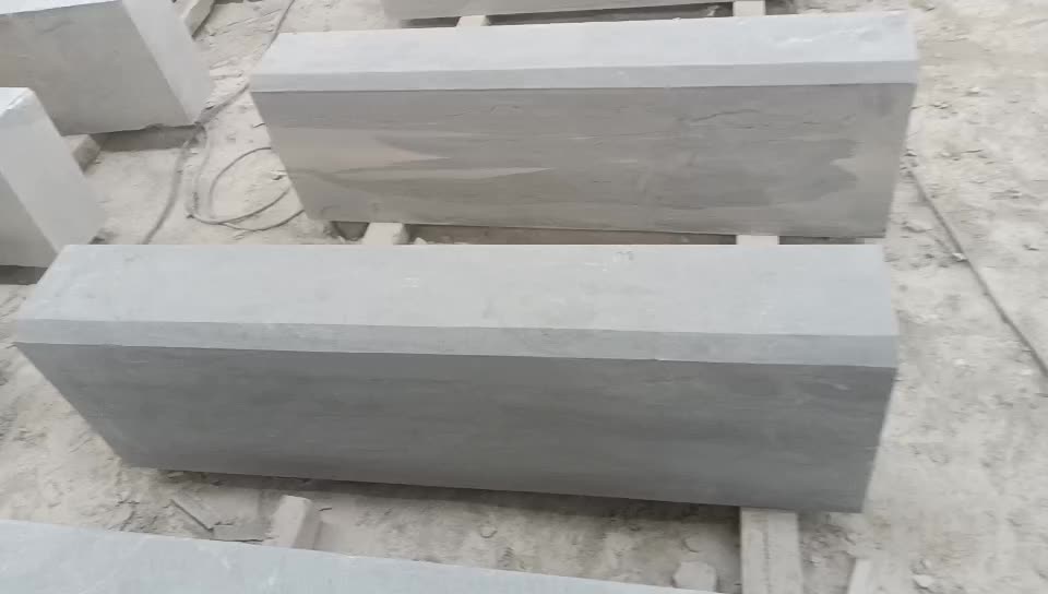 China Blue Limestone Kerbstone,Limestone Kerbs