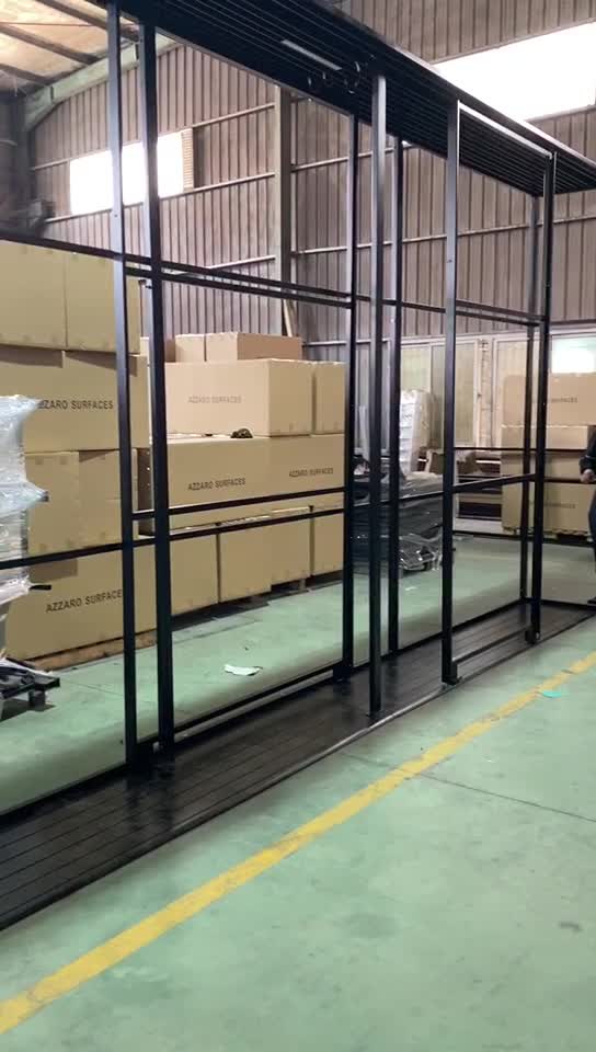A Frame Metal Transport Stand For Big Slab Stone