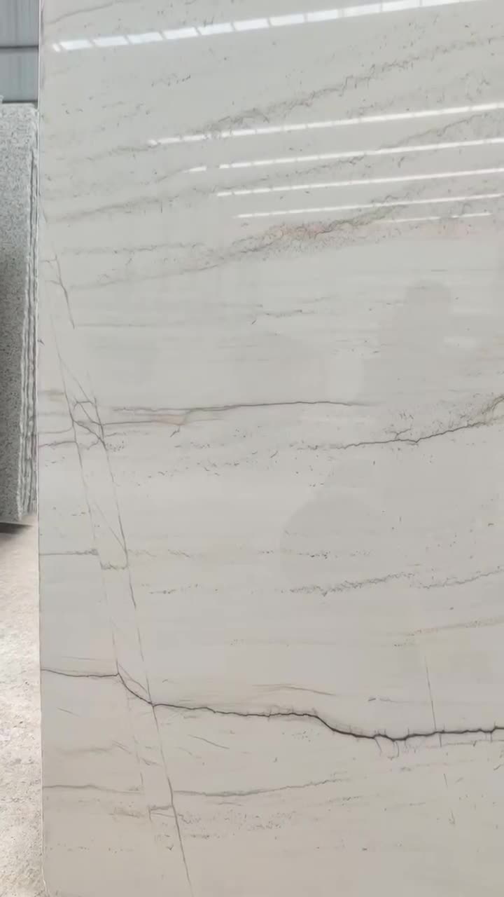 White Quartzite Mont Blanc Quartzite Slabs For Kitchen