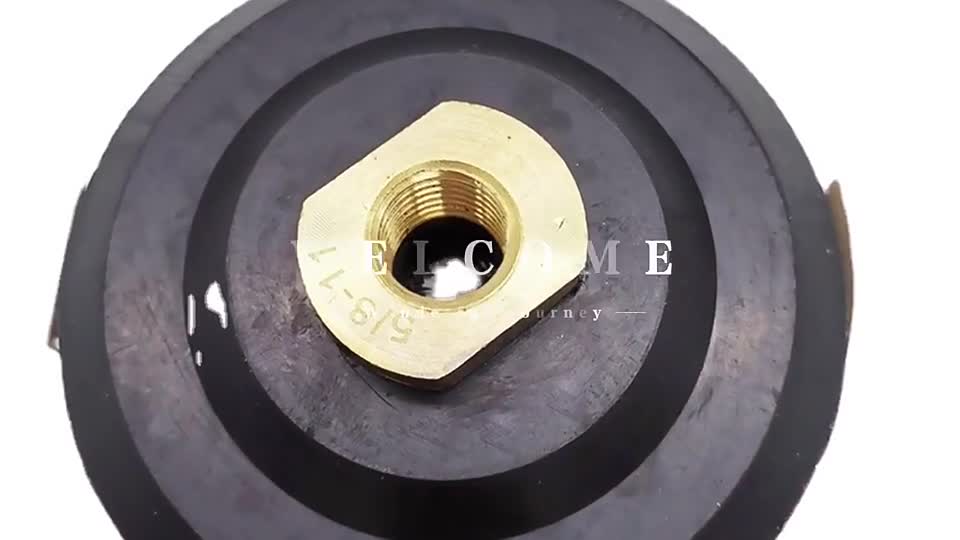 2022 Arrivals Backer Pad Plate Flexible Rubber Backing Pad