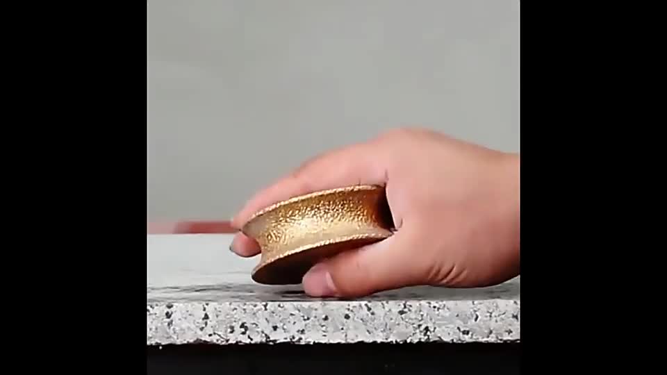 Diamond Tool Router Bits Vacuum Granite Grinding Wheel