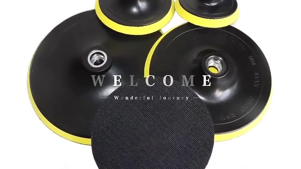 New Product Diamond Sander Disc Plastic Foam Backing Holder