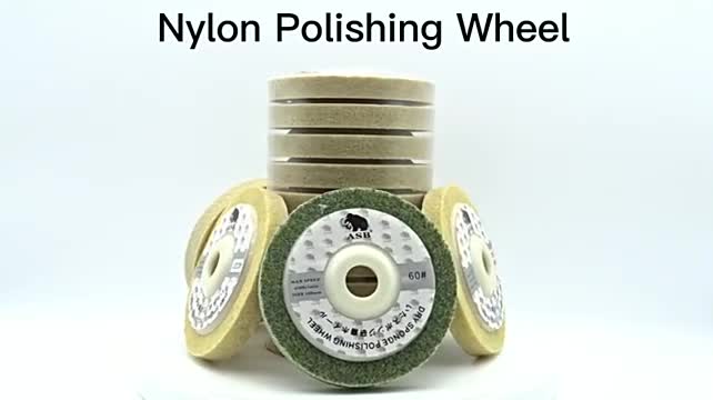 Non Woven Dry Grinding Abrasives Buffing Pad Polishing Wheel