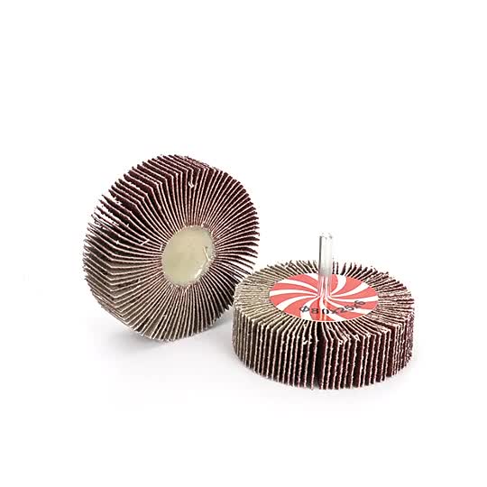 Sanding Vertical Flap Disc Abrasive Flap Wheel With Shaft
