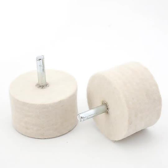Shank Mandrel White Wool Grinding Polishing Head