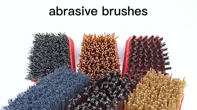 Silicon Abrasive Brushes Leather For Surface Processing