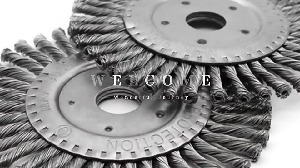Twist Wire Parallel Wire Stainless Steel Brushes