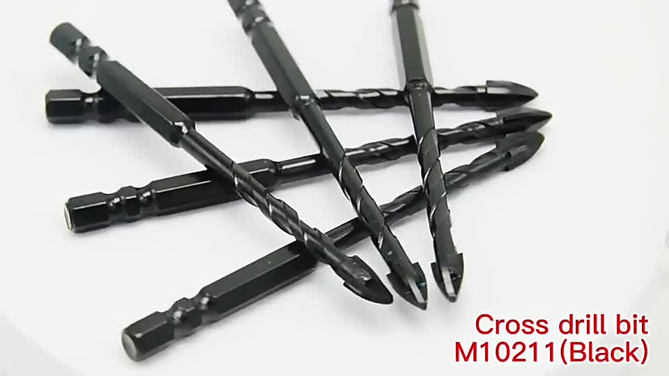 Universal Drilling Tool Porcelain Cross Alloy Drill Bit