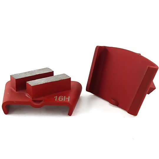 Wear-Resistant Red Diamond Floor Grinding Block Plate