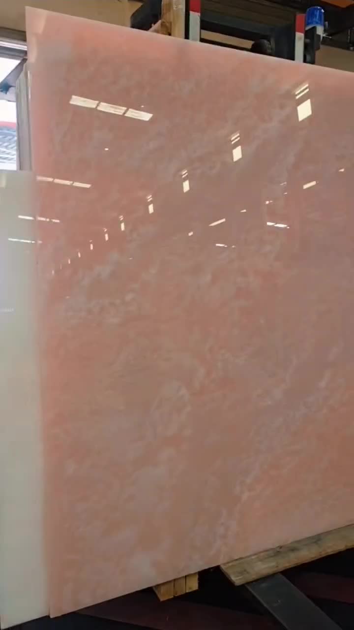 Persian Pink Blush Onyx, Pure  Flamingo Crystal Onyx Slabs