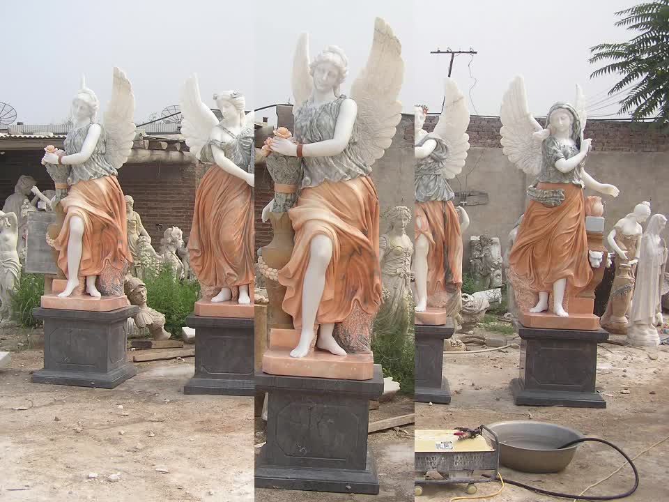 Outdoor Garden Marble Sculpture Four Seasons Goddess Statues