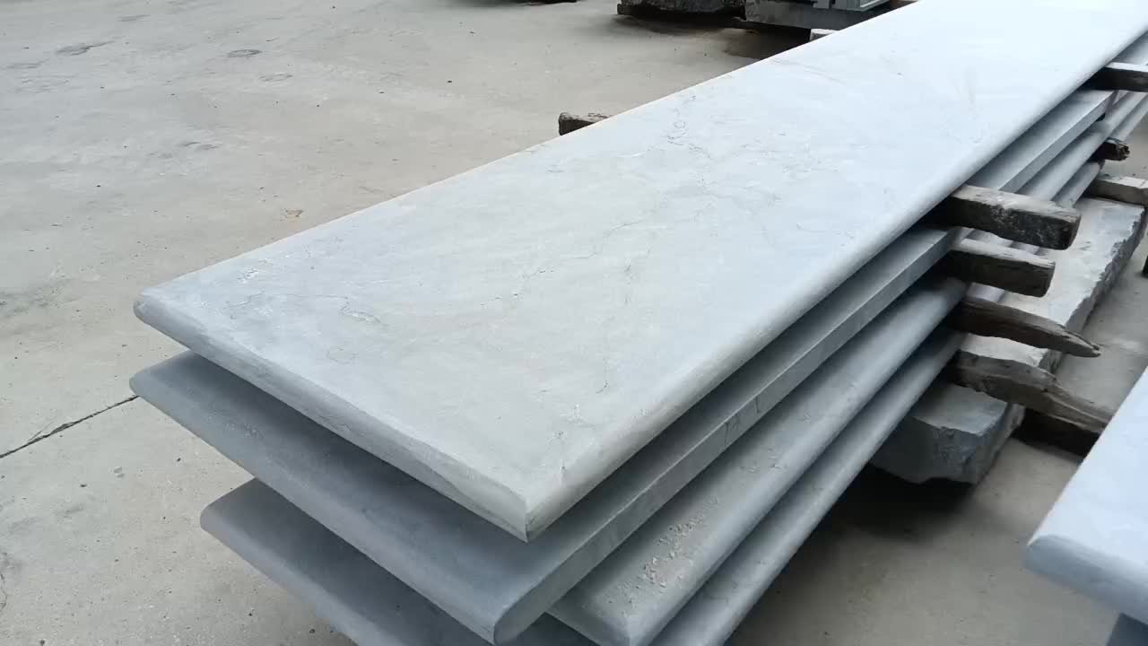 Blue Limestone Bath Tops