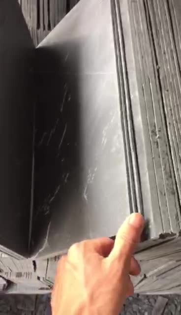 Cheap Black Slate Cladding Rectangular Roofing Slate Stone