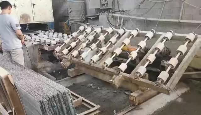 Dafon Auto Granite Marble Slabs Polishing And Grinding Line Machine
