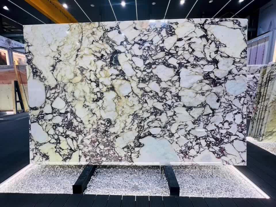 San Angelo Breccia Vagli Violetta Lilac Marble Slab