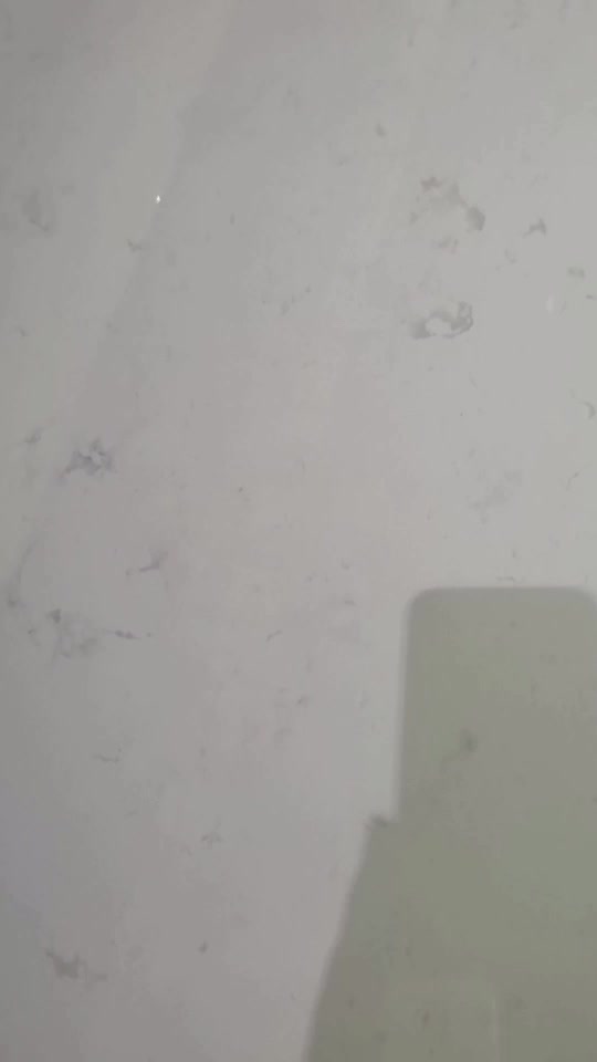 Ariston White Artificial Marble Bathroom Countertops