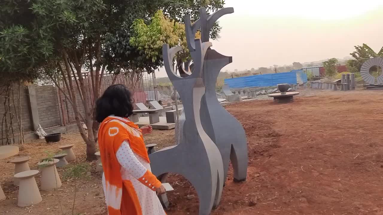 Deer Sculptures