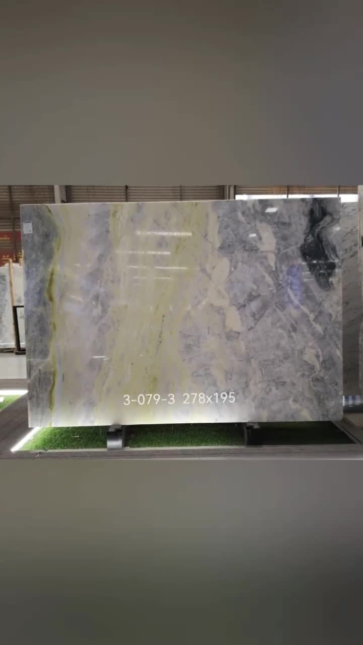 Sky Blue Marble Green Countertop Blue Marble Island Top