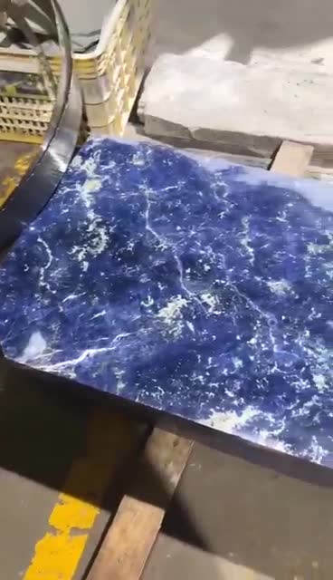 Precious Natural Blue Stone Boulders, Blue Sodalite Boulders