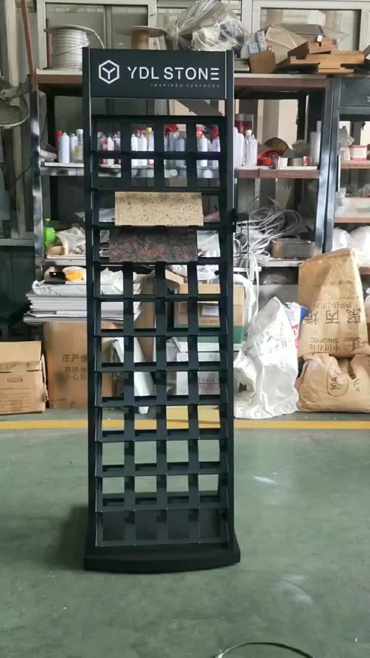 Artificial Quartz Stone Waterfall Display Stand