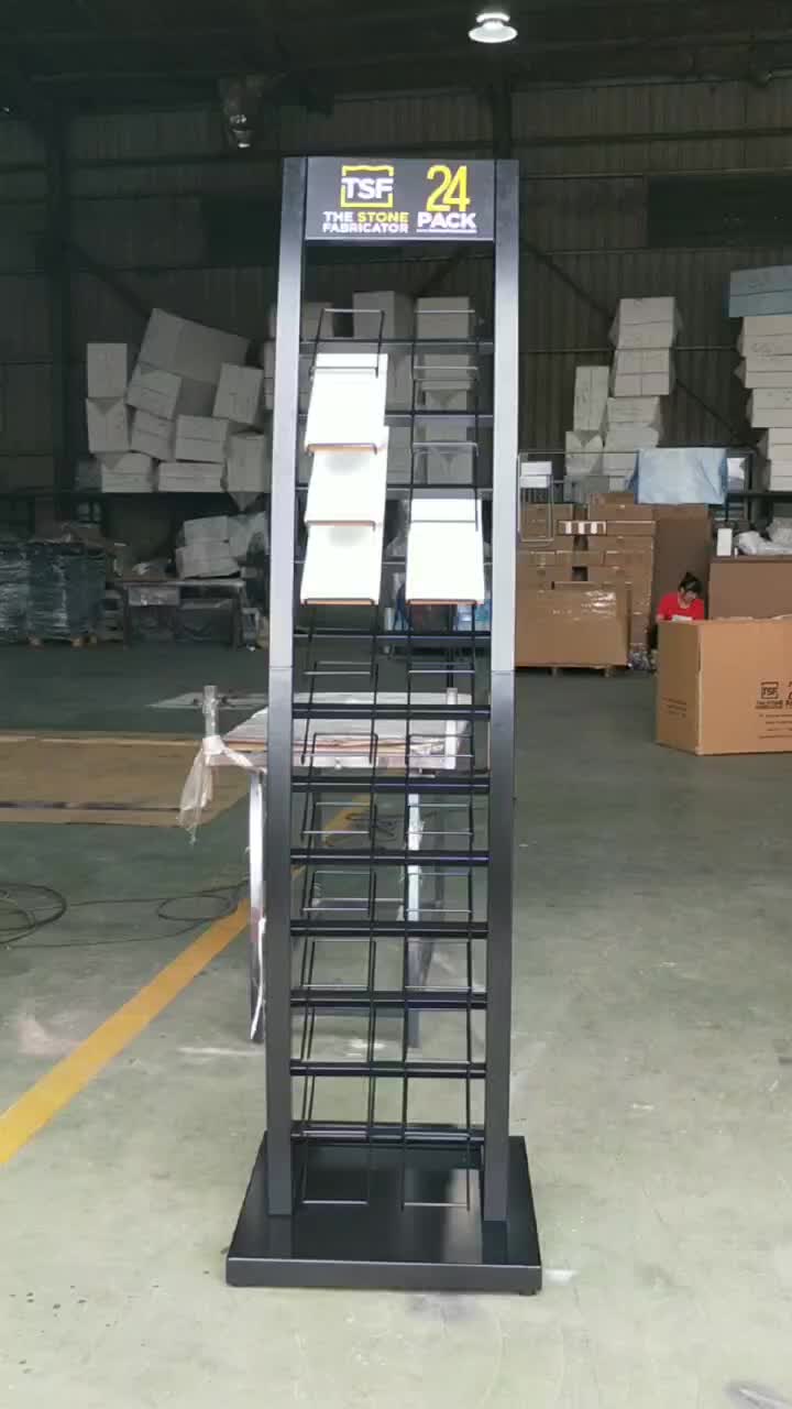 Hot Sale Ceramic Tile Sample Displays Stand Rack SRL017