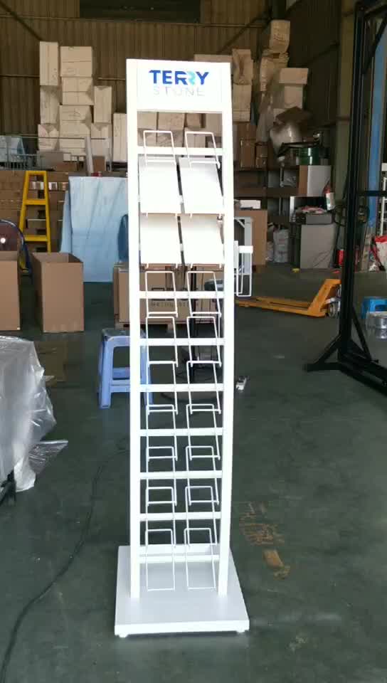 Quartz Stone Marble Table Spin  Stand Rack