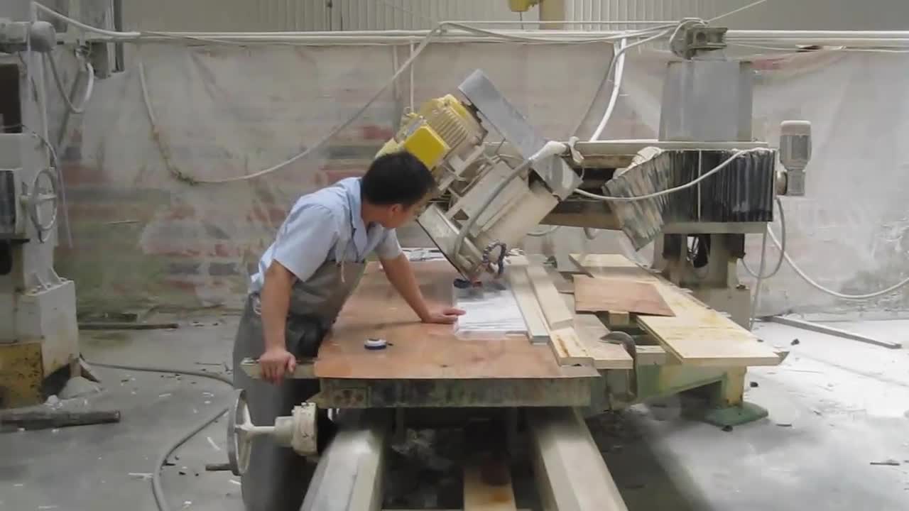 SYQ-600 Manual Edge Cutting Machine Slab Chamfering Machine
