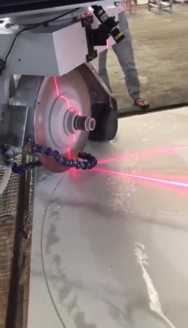 WLCNC-500 Wanlong 4 Axis Natural Stone Bridge Cutting Machine