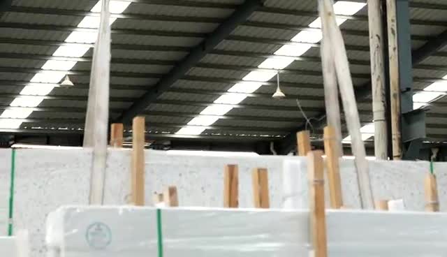 Alps White Terrazzo Slabs&Tiles
