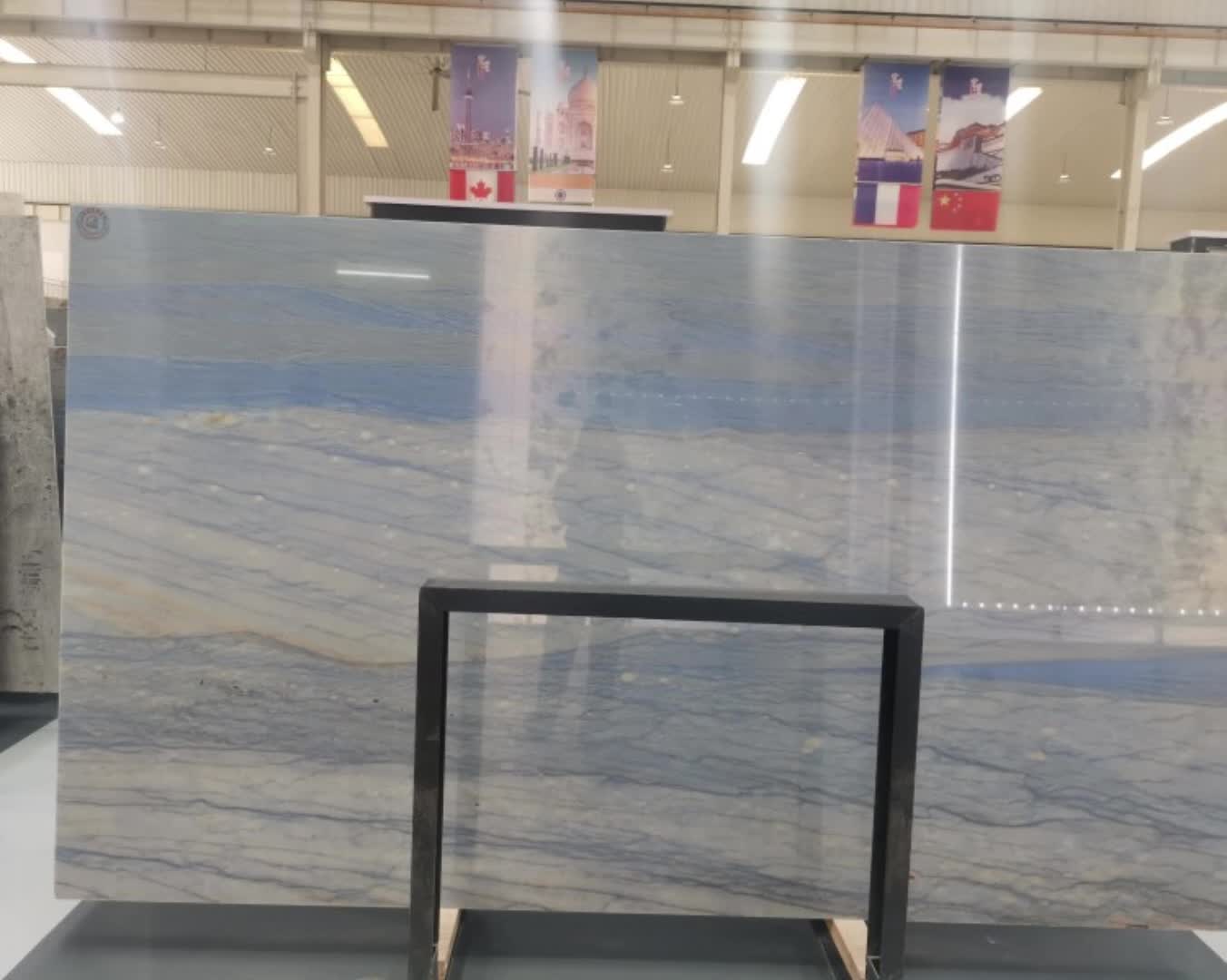 High Quality Azul Macaubas Azul Imperial Natural Quartzite