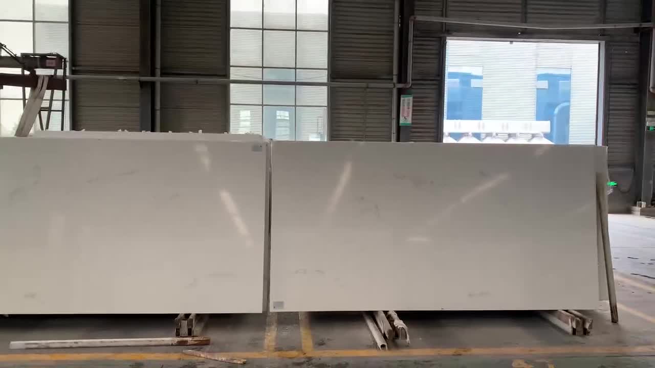 White Calacatta Quartz Stone